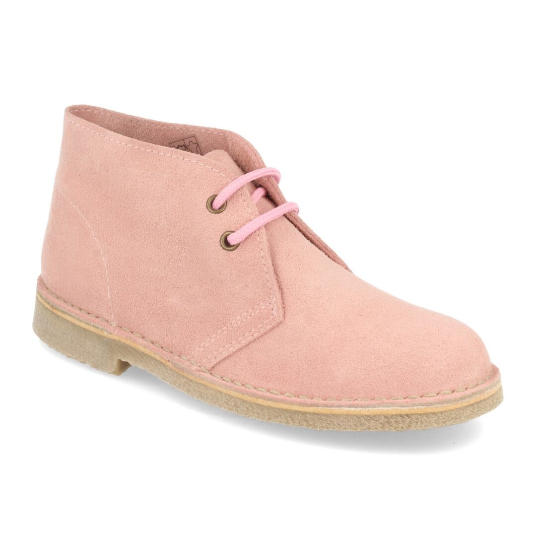 Botín safari rosa cordones - Imagen 3