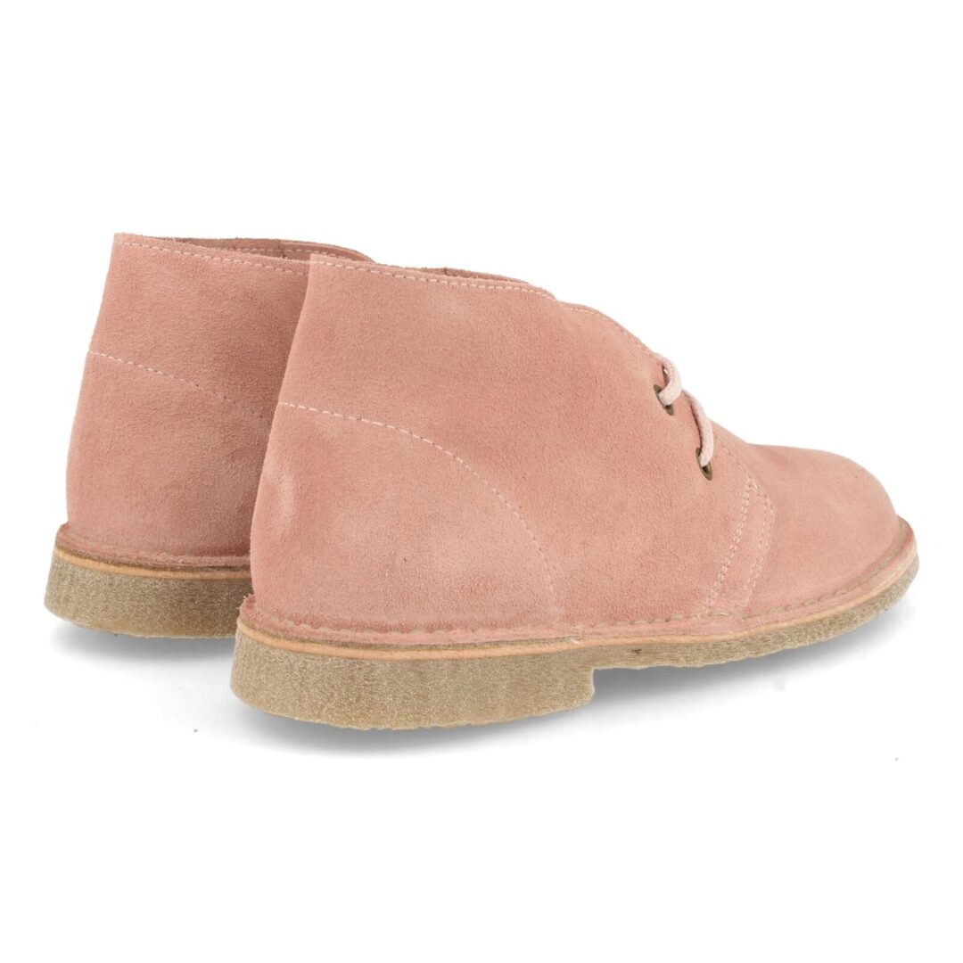 Botín safari rosa cordones - Imagen 6