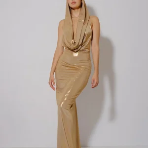 vestido largo kym