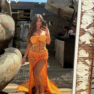 vestido butterfly