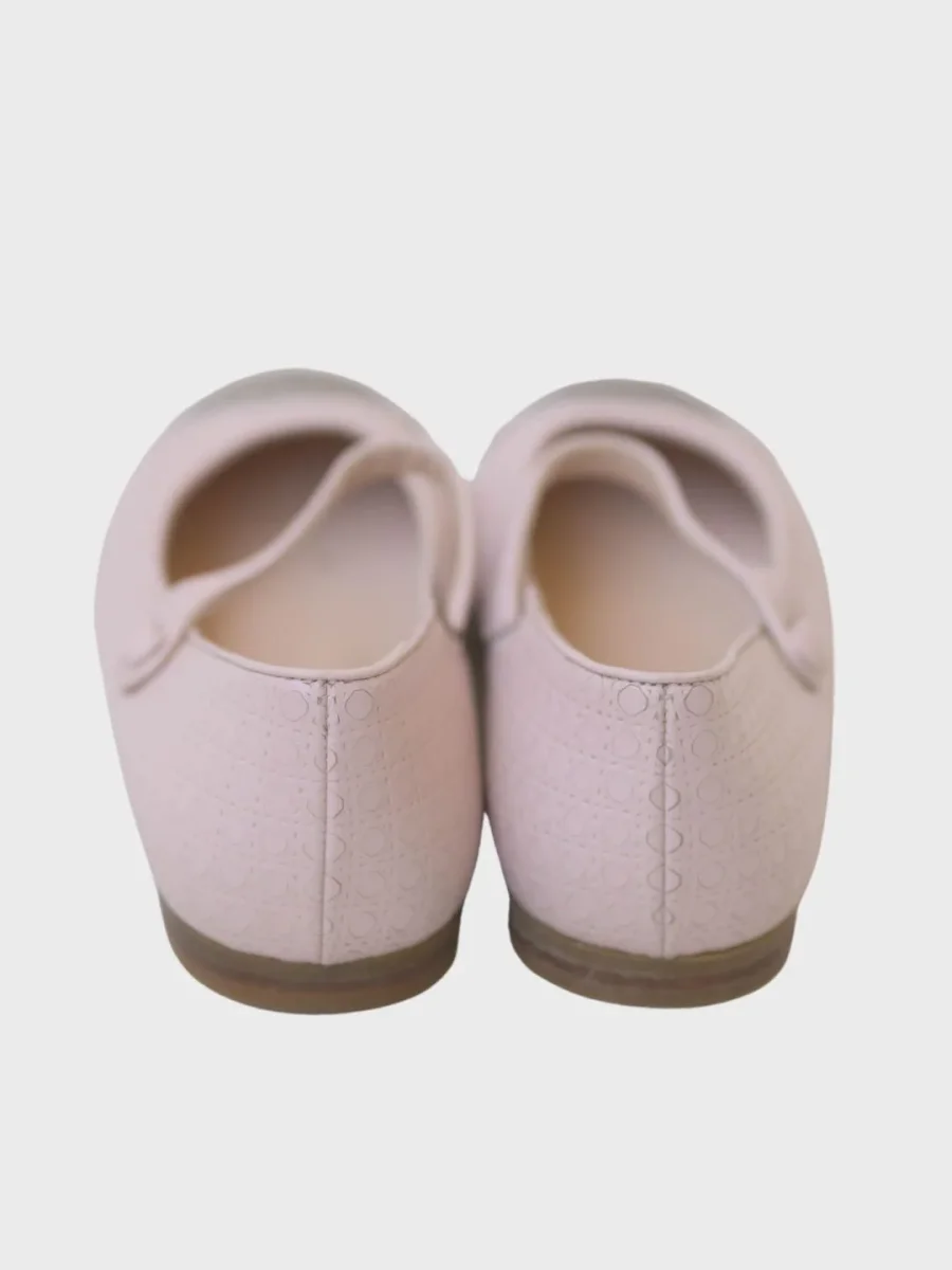 Dior bailarinas de cuero rosa palo Talla 36 Nuevas - Imagen 6