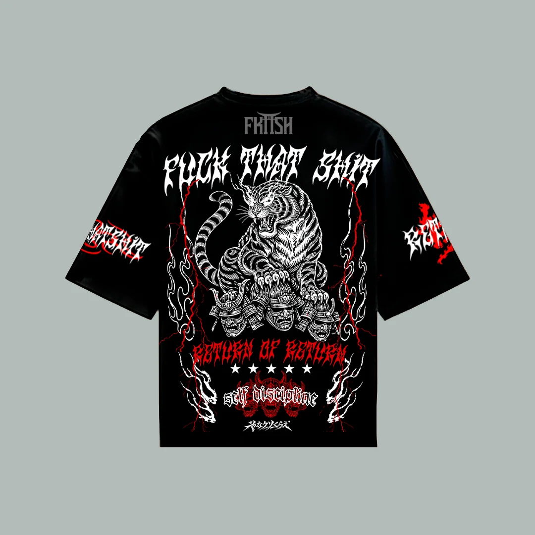 Playera Oversize Prime Dominium Tigger - Imagen 3
