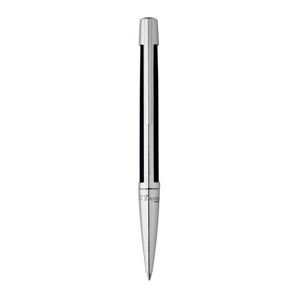Boligrafo S.T. Dupont Defi negro y palladium - Imagen 2