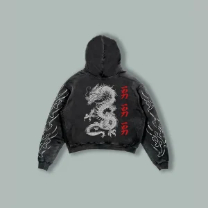 Hoodie Dragon Yuuki Moda Urbana