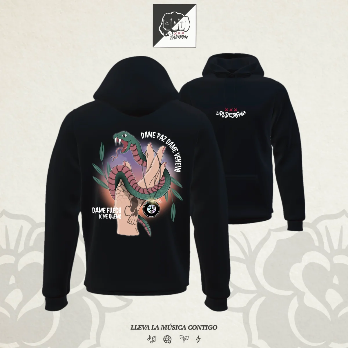 Sudadera EPL "DameFuego"