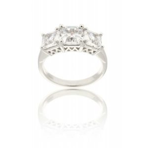 “ANZU” anillo plata