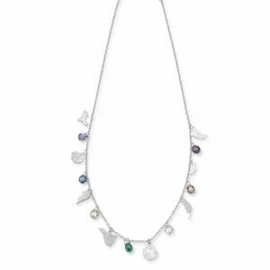 “BAIFO” collar plata