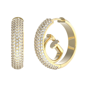 GUESS CRAZY EARRINGS JUBE03299