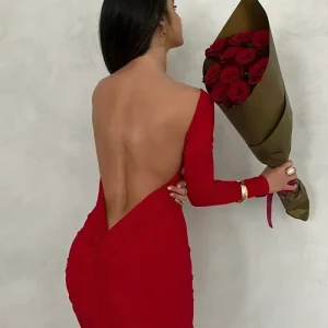 vestido largo camila