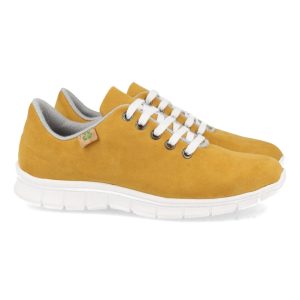 Zapatilla bio amarilla suela gruesa