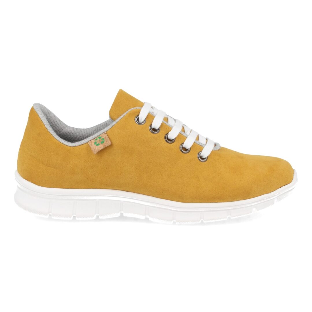 Zapatilla bio amarilla suela gruesa - Imagen 3