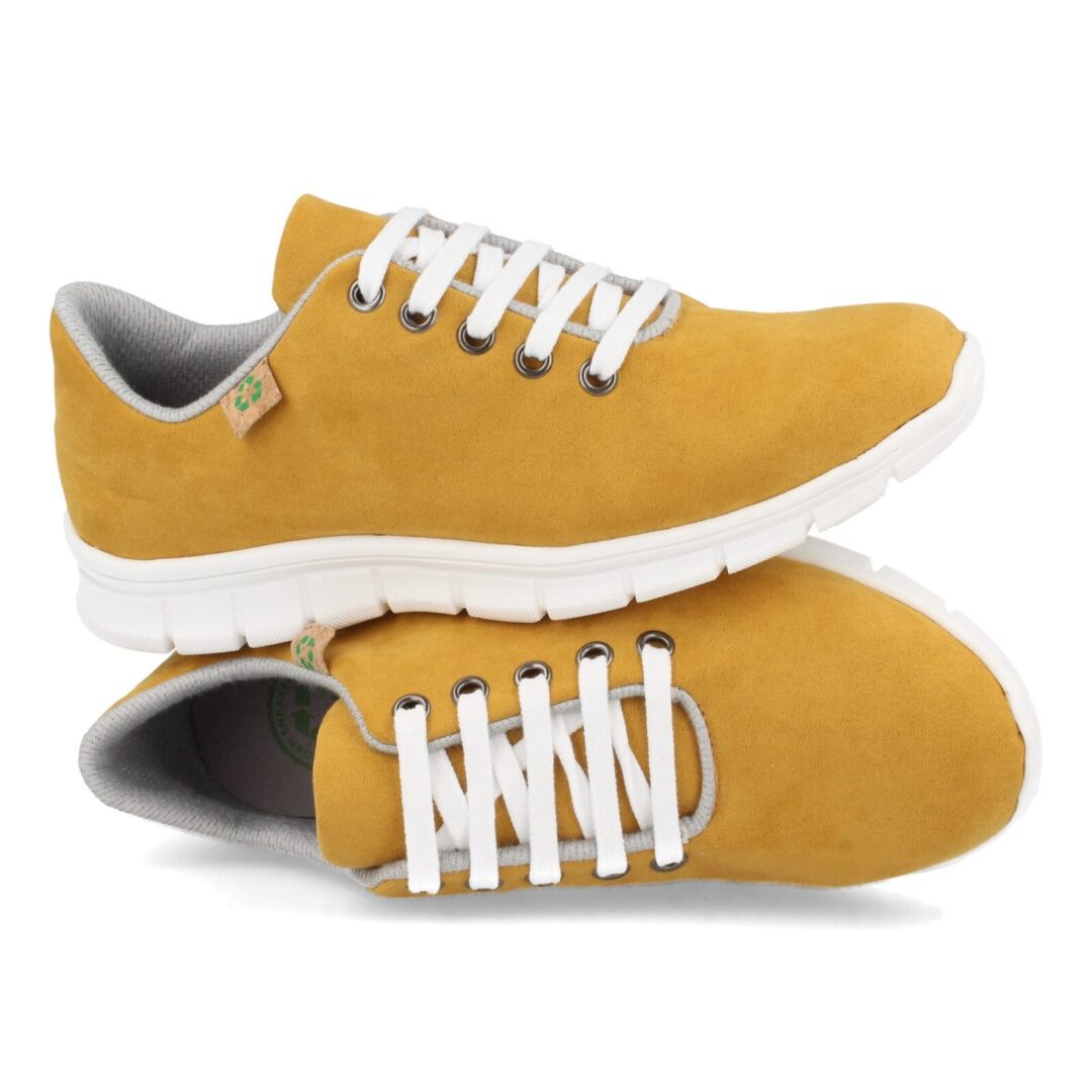 Zapatilla bio amarilla suela gruesa - Imagen 6