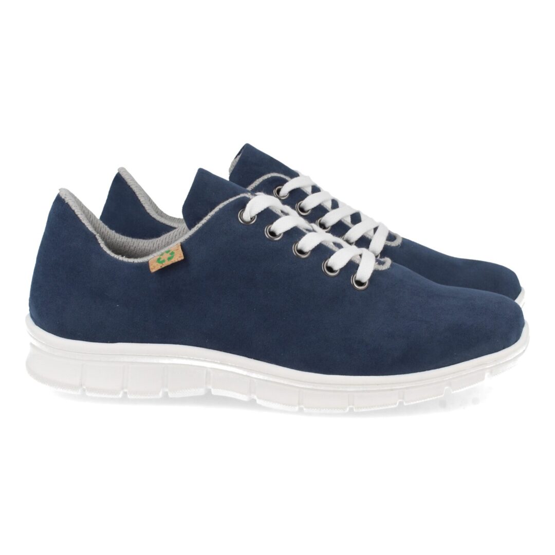 Zapatillas deportivas bio marino sin estampado - Imagen 2