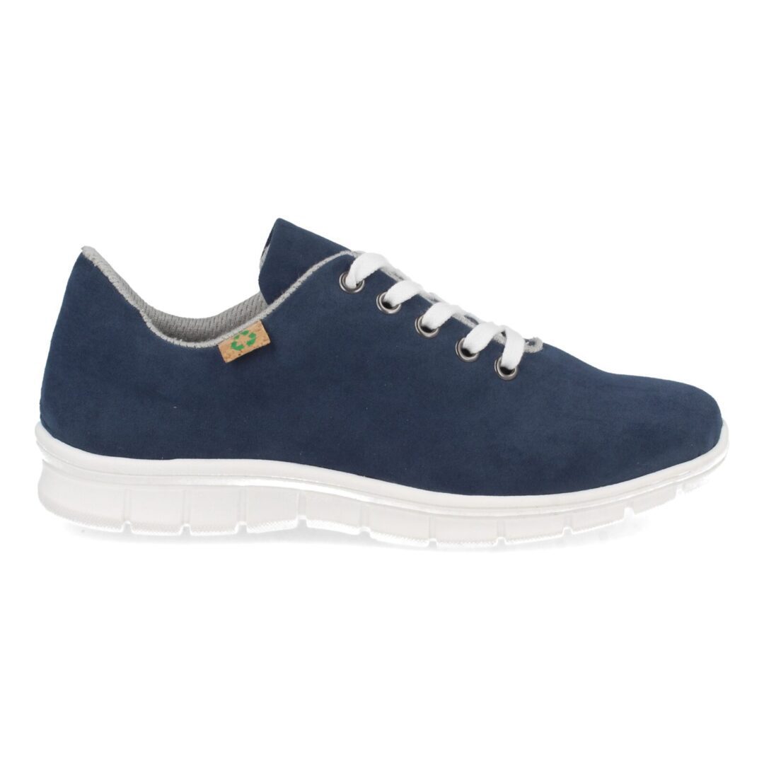 Zapatillas deportivas bio marino sin estampado - Imagen 3