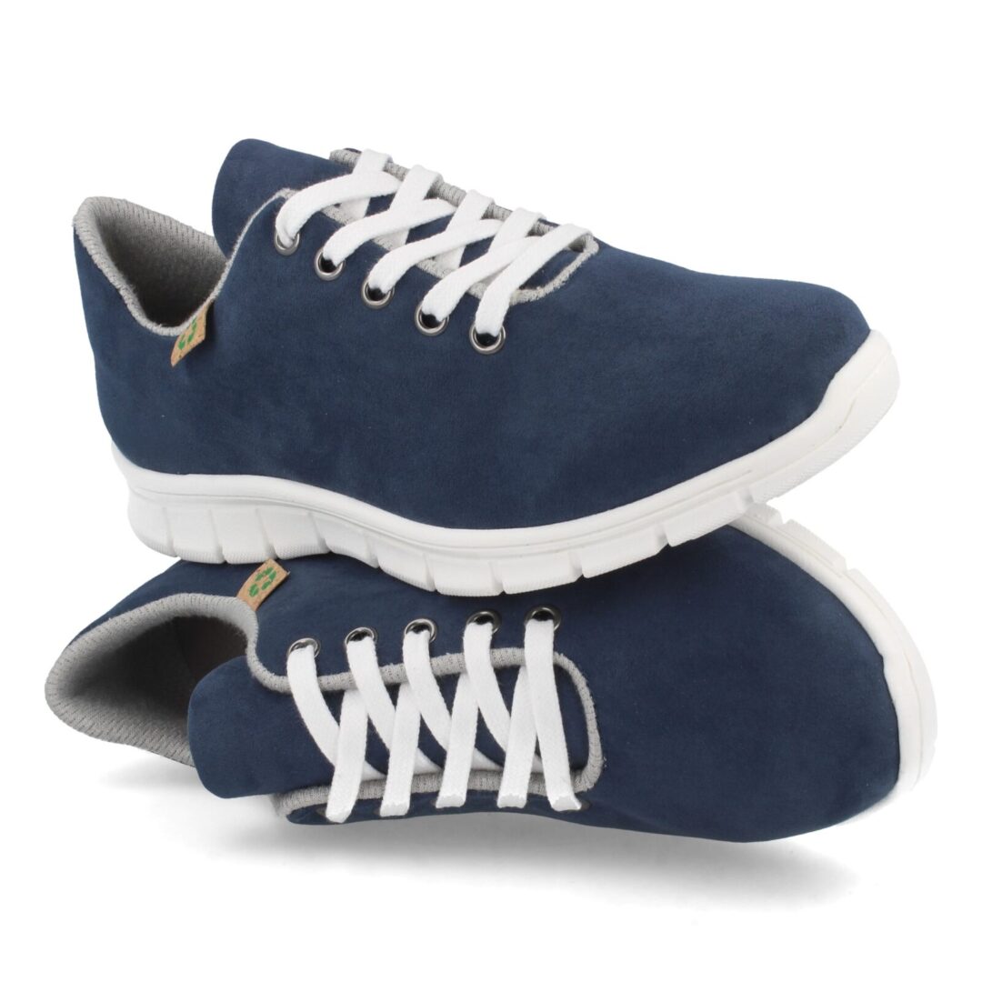 Zapatillas deportivas bio marino sin estampado - Imagen 6