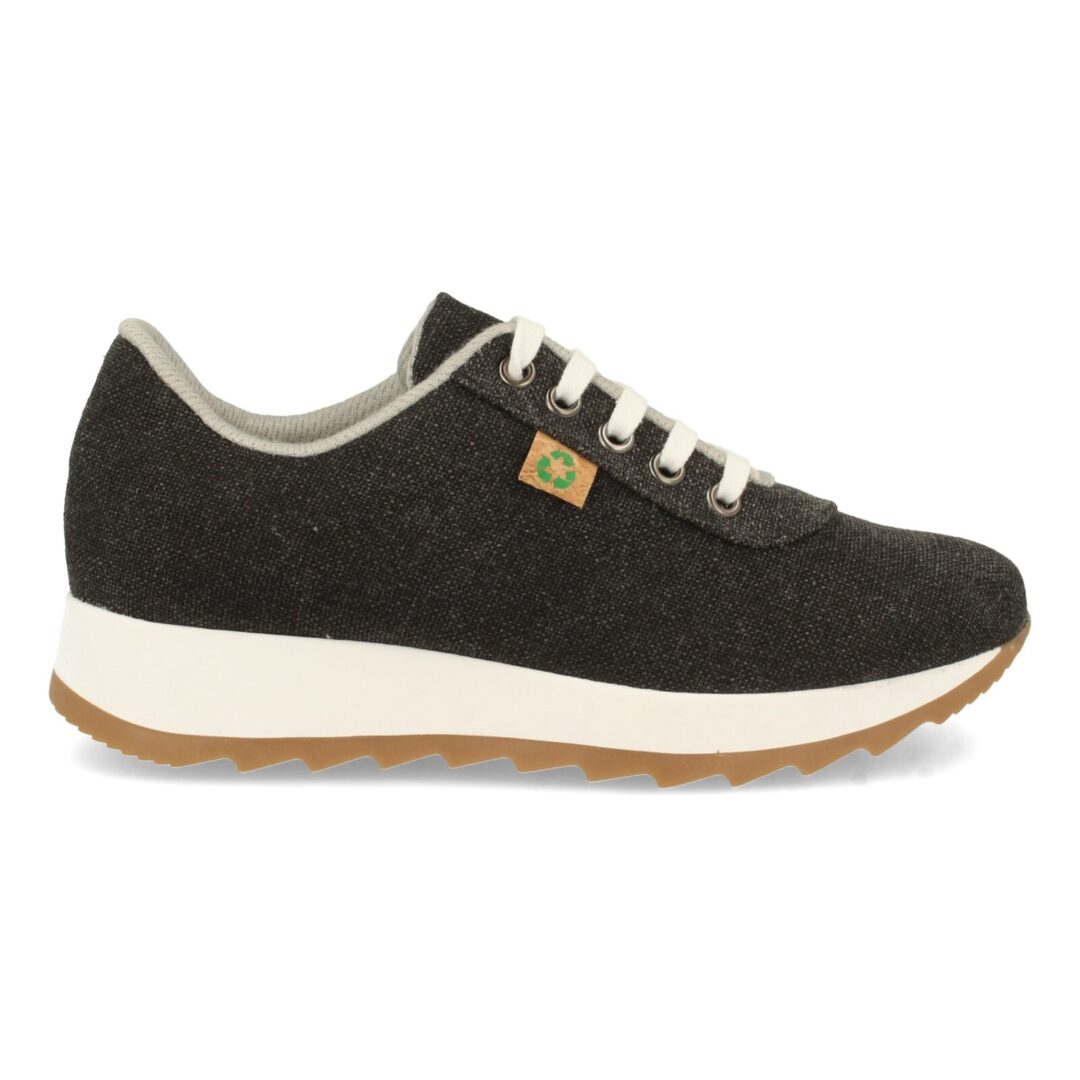 Zapatilla deportiva ecológica negra - Imagen 3