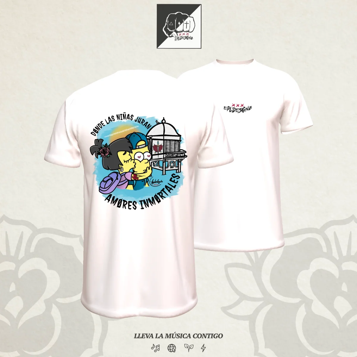 Camiseta EPL "AmoresInmortales"