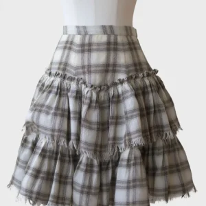 Ermanno Scervino mini falda cuadros Talla 42 (M)