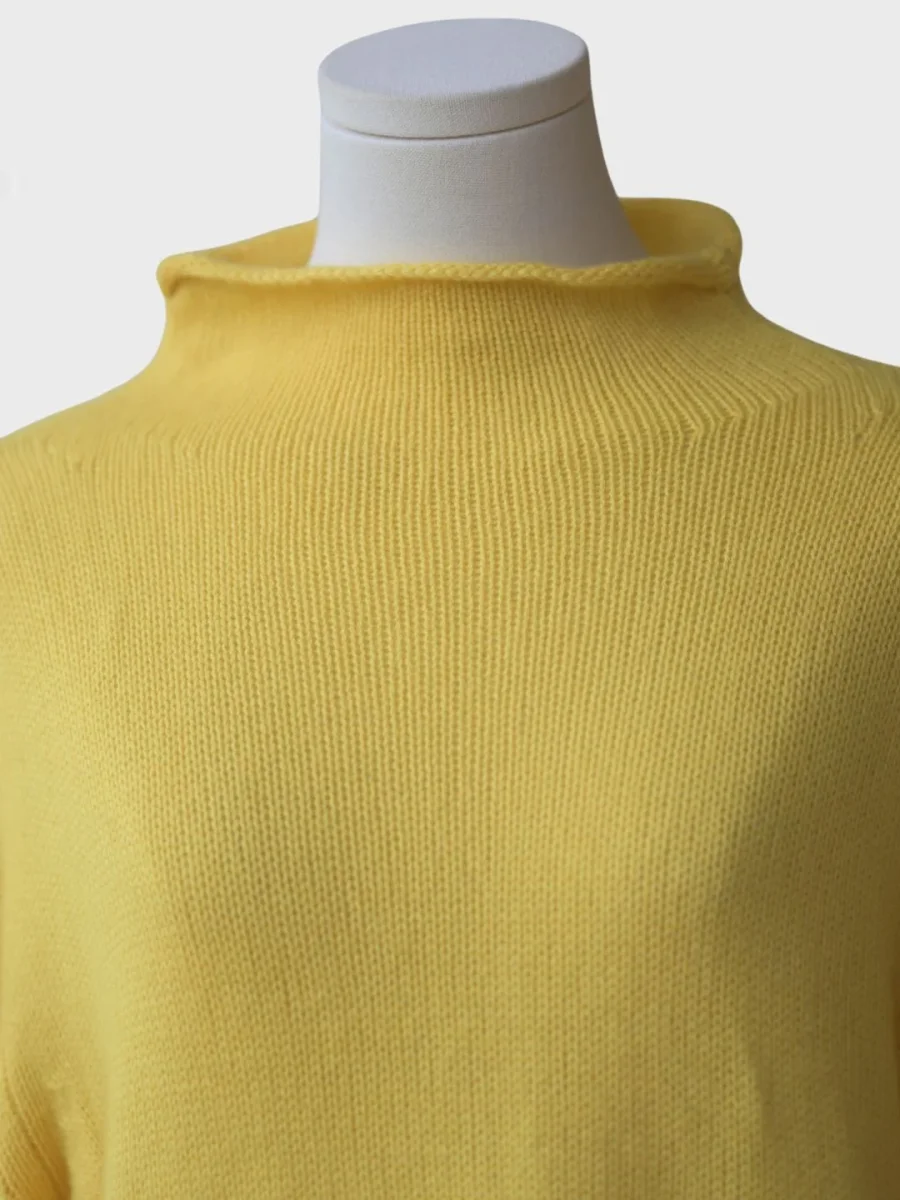 Ermanno Scervino suéter amarillo cachemira Talla IT46 (L) - Imagen 6