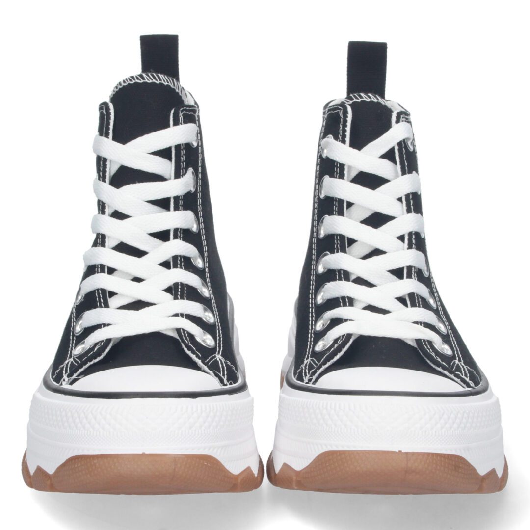 Zapatillas plataforma negras - Imagen 4