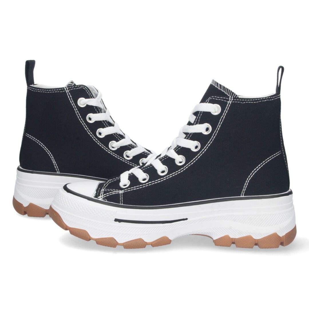 Zapatillas plataforma negras - Imagen 6