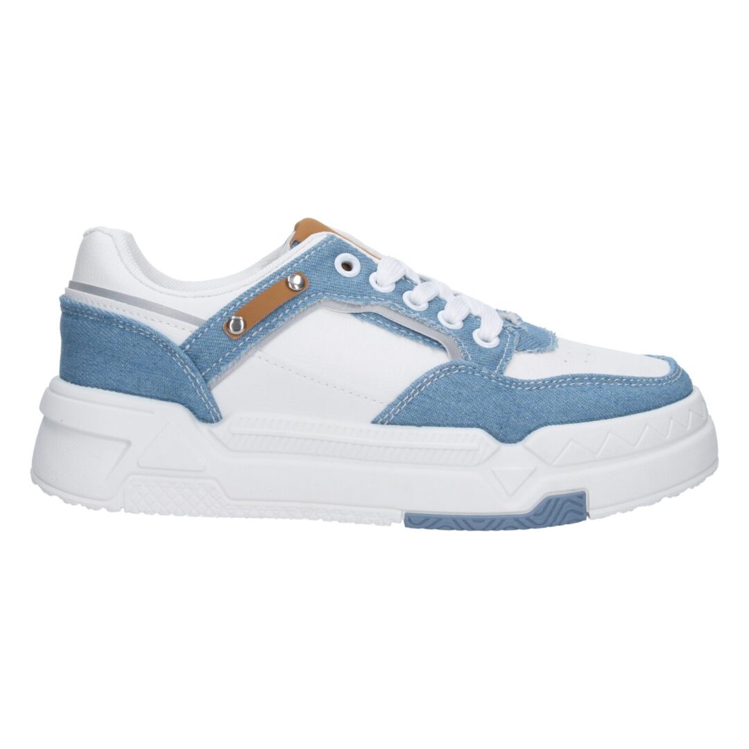 Zapatillas deportivas azul claro denim - Imagen 3