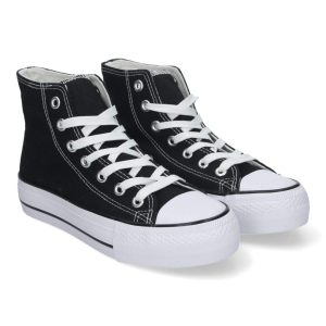 Zapatillas deportivas altas negras