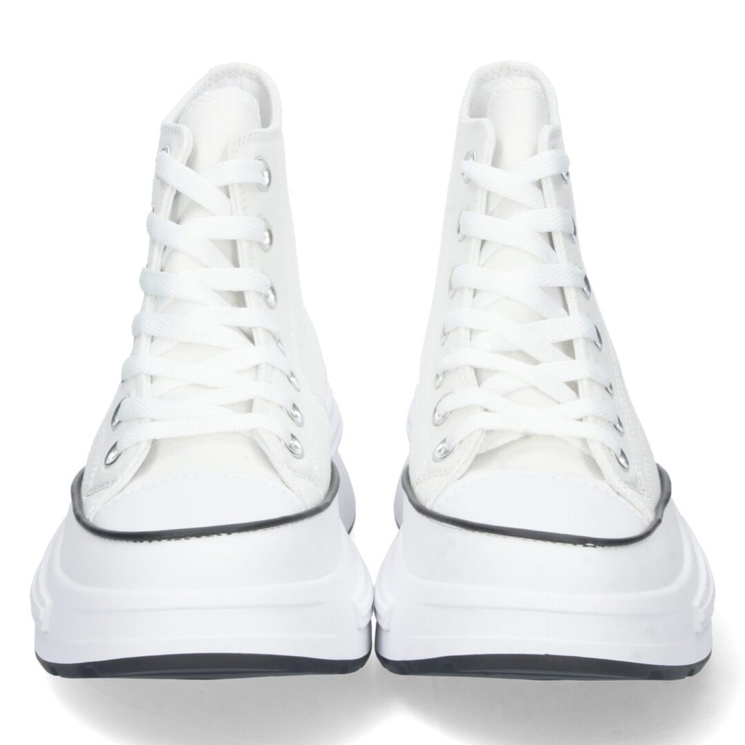 Zapatilla deportiva blanca botín gruesa - Imagen 4