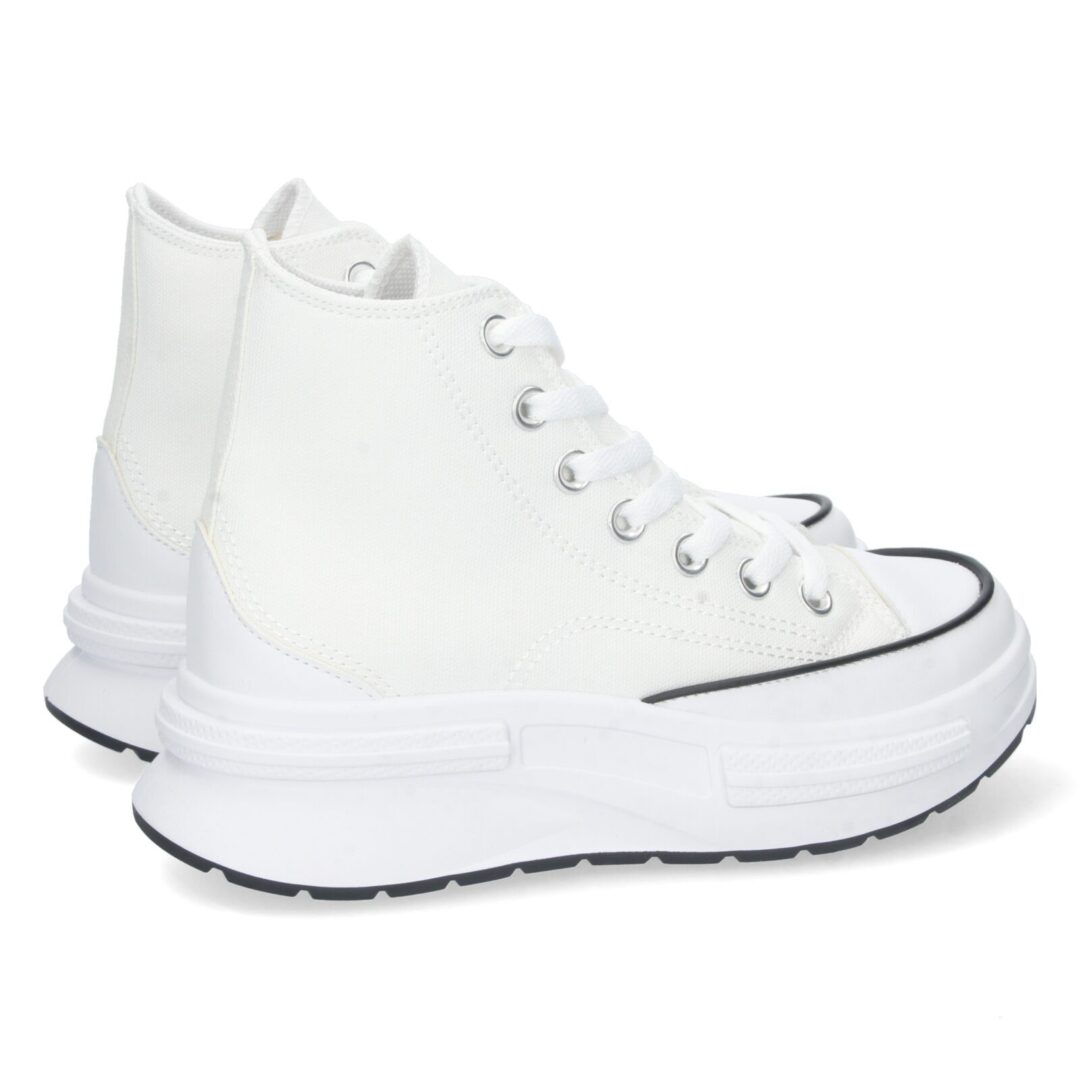 Zapatilla deportiva blanca botín gruesa - Imagen 5