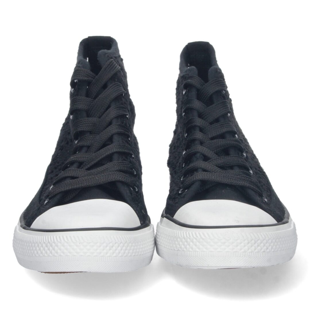 Zapatillas deportivas caladas negras - Imagen 4