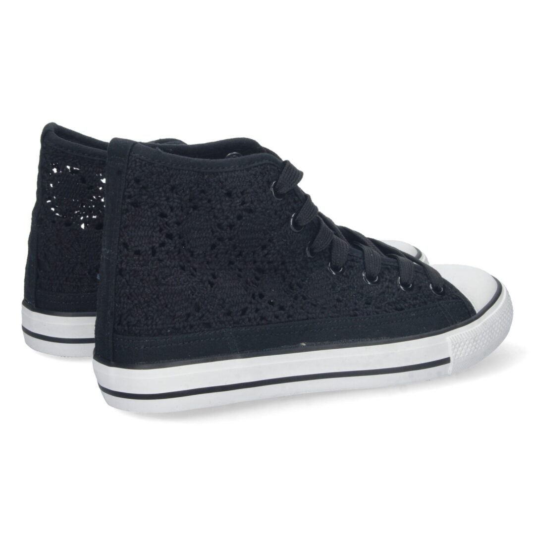 Zapatillas deportivas caladas negras - Imagen 5