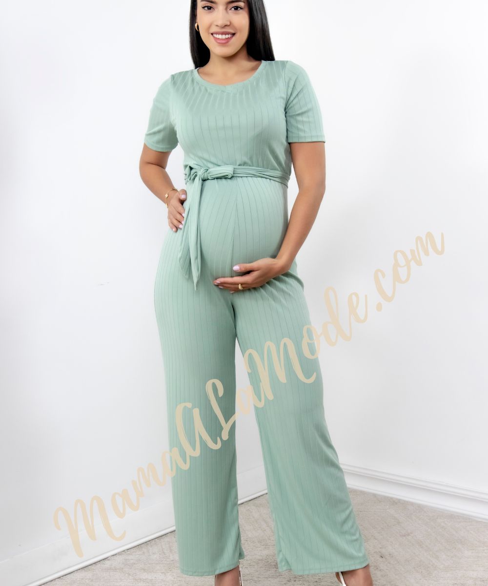 Enterizo de Maternidad y Lactancia Antonia – Comodidad y estilo en cada etapa - Imagen 3