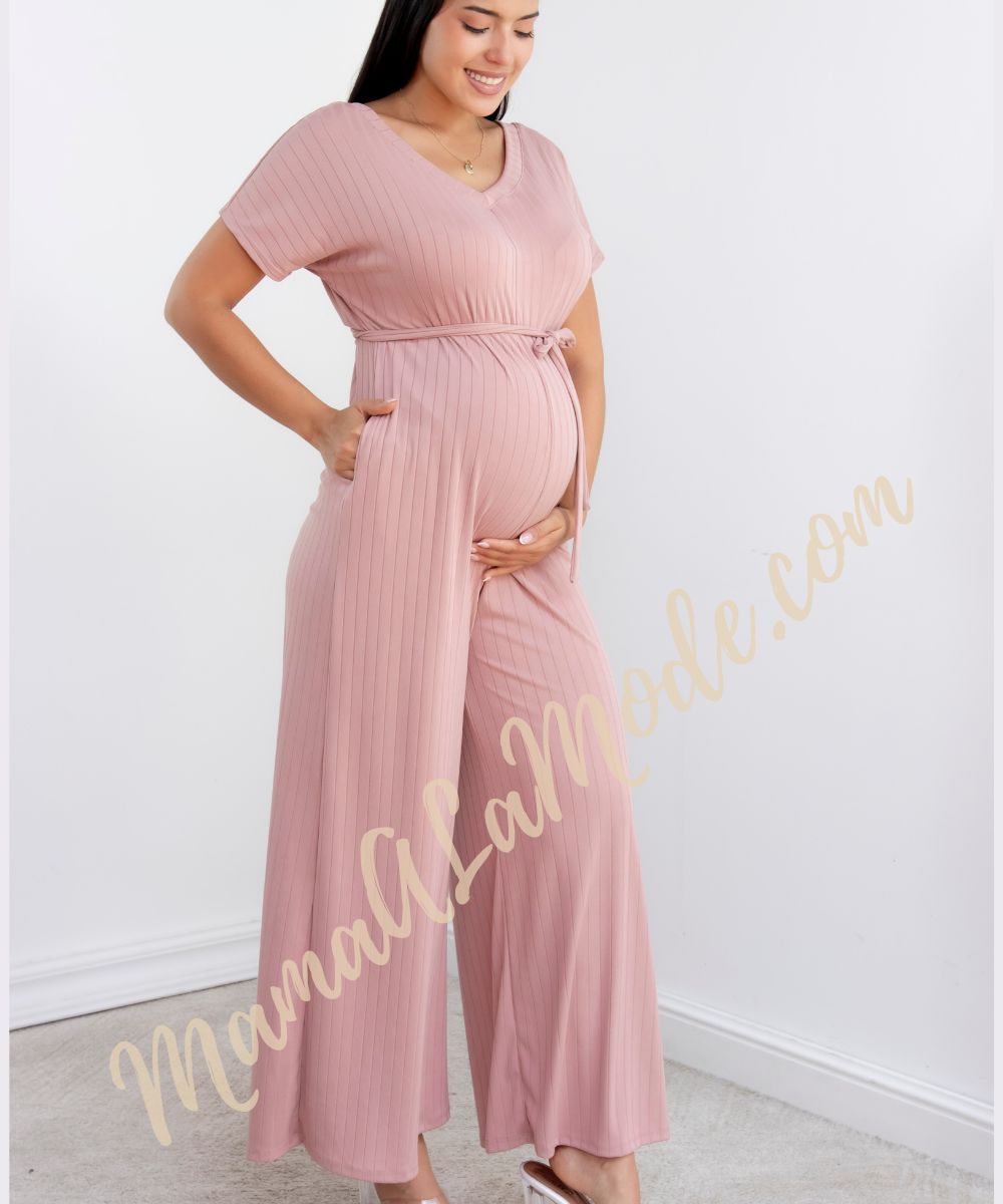 Enterizo Materno Kylie – Moda y comodidad para tu embarazo