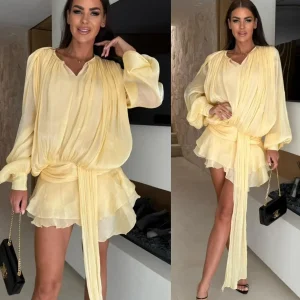 VESTIDO HEVROLETTA MINI CON SHORTS