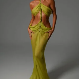 vestido largo davay