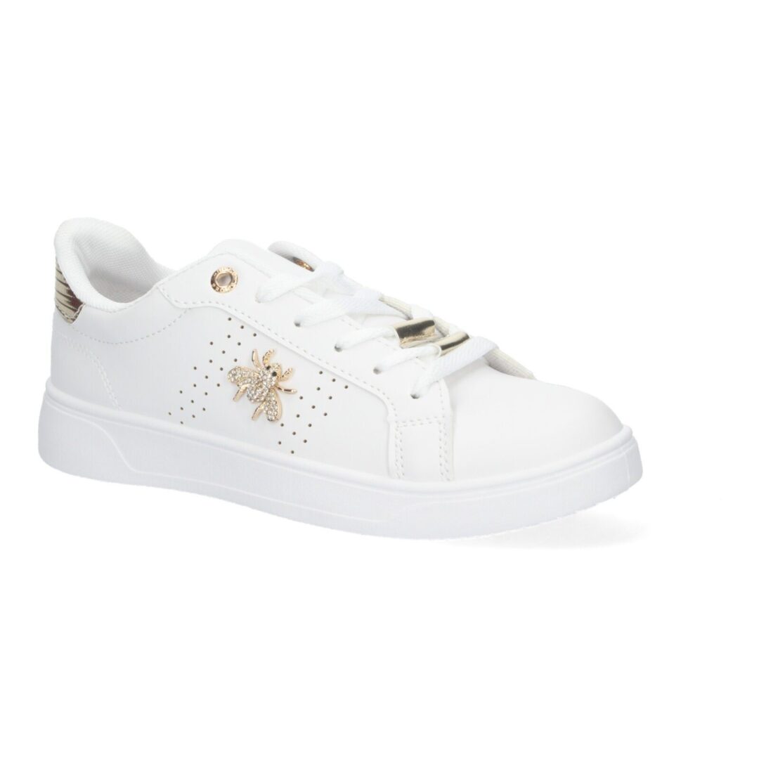 Zapatillas deportivas blanco oro abeja - Imagen 4