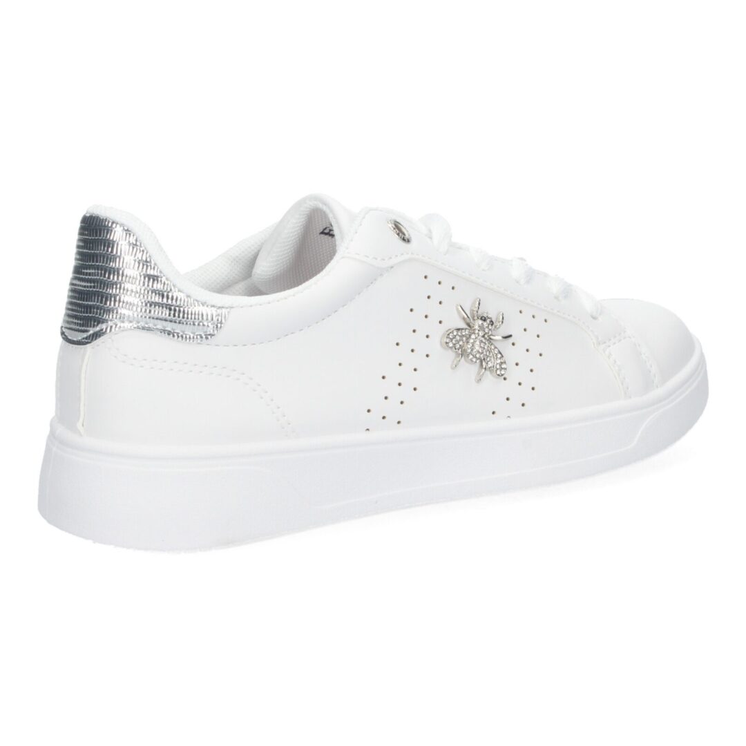 Zapatilla deportiva blanca negra abeja - Imagen 5
