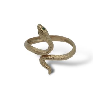 “SERPIENTE” anillo Oro artesanal