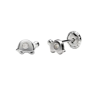“TORTUGUERO” pendientes plata