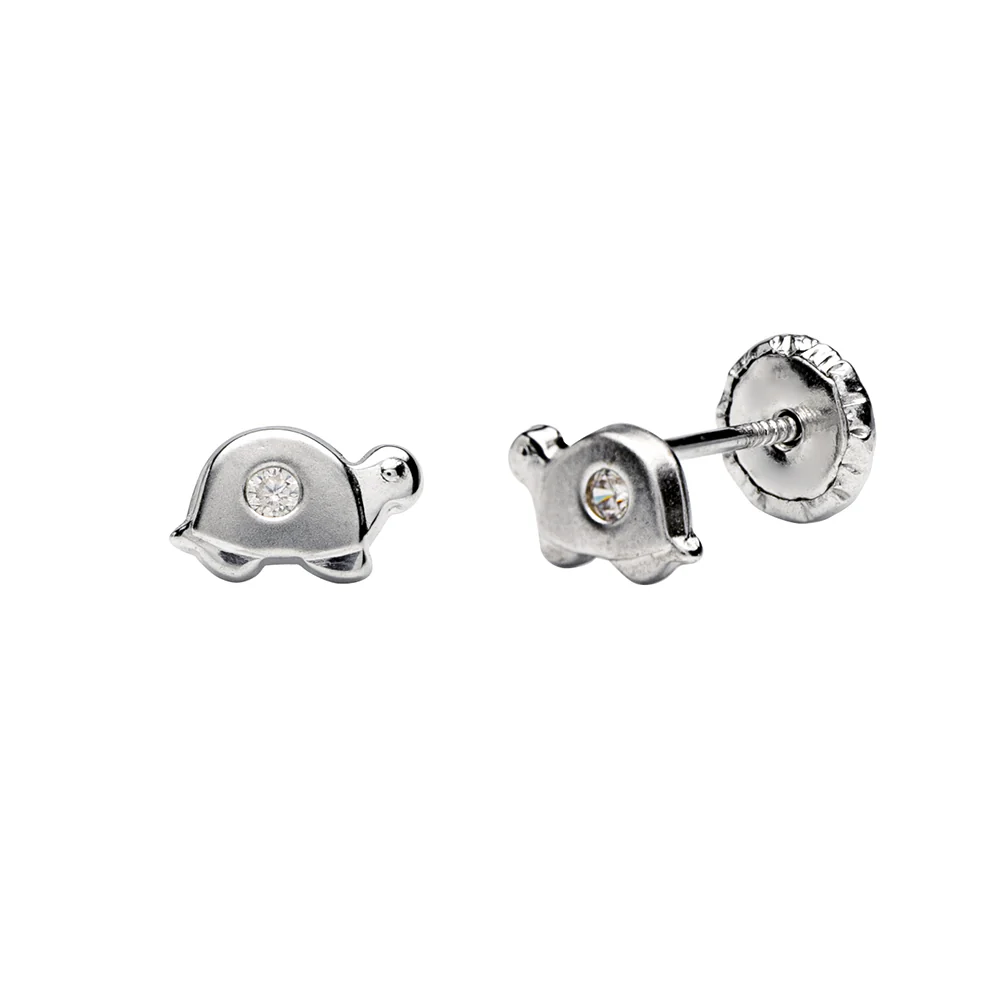 “TORTUGUERO” pendientes plata