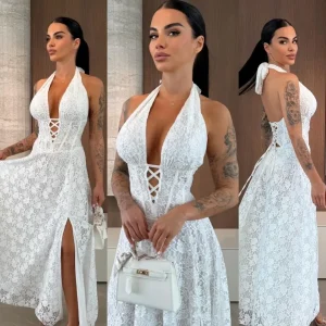 VESTIDO DE ENCAJE ARMENIASSA