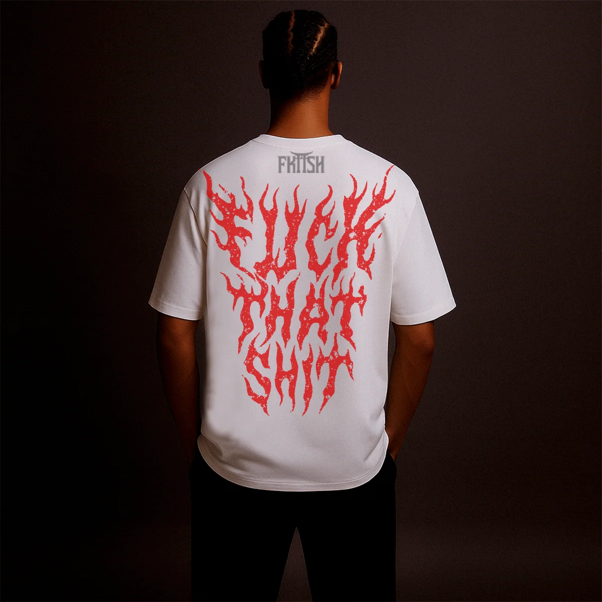 Playera FUCKTHATSHIT FIRE - Imagen 7