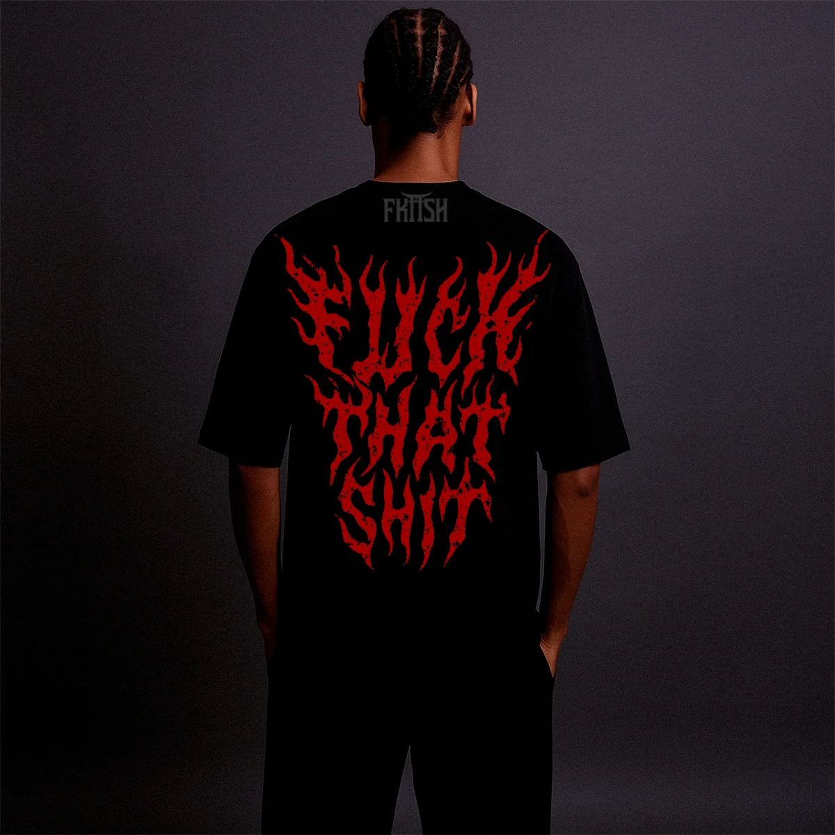 Playera FUCKTHATSHIT FIRE - Imagen 4