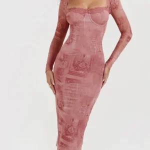 vestido largo seraphina
