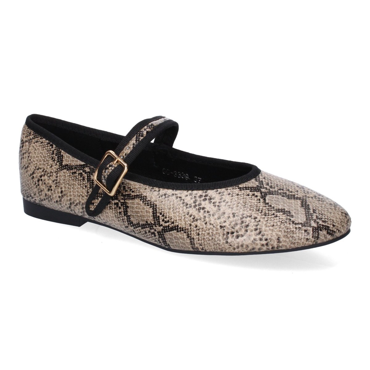Bailarinas Beige Hebilla Serpiente - Imagen 4