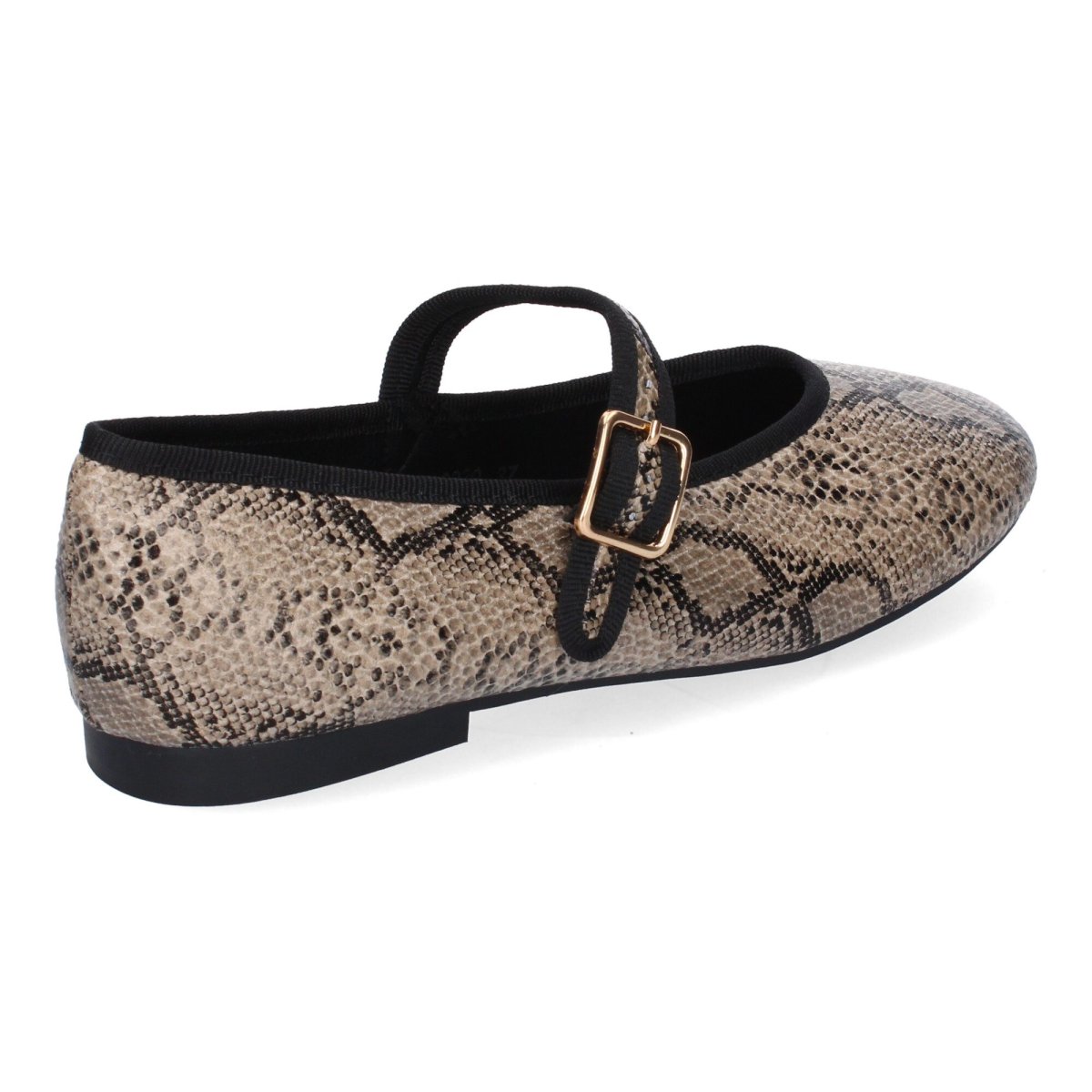 Bailarinas Beige Hebilla Serpiente - Imagen 5