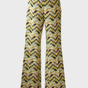 Giambattista Valli pantalón estampado zigzag Talla 40 (XS)