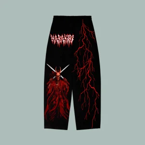 Jogger Baggy Harakiri Red Demon Skull