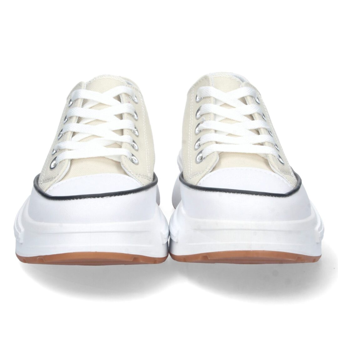 Zapatillas plataforma beige - Imagen 4
