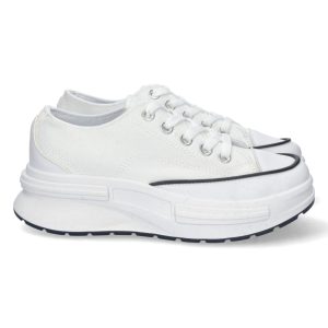 Zapatillas plataforma blancas